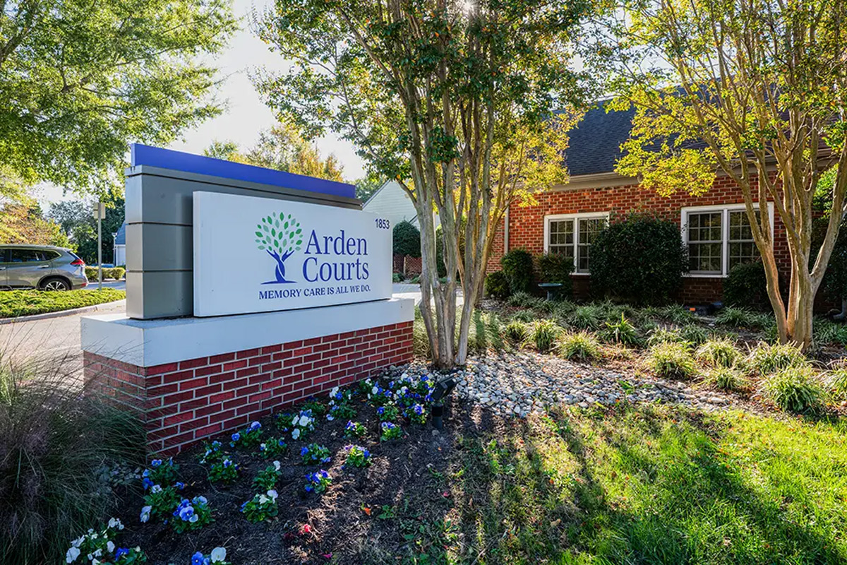Arden Courts Virginia Beach sign