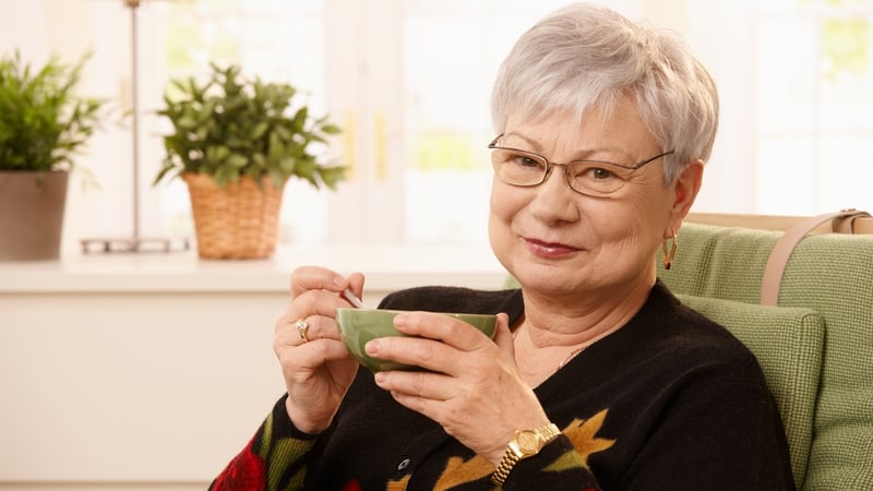 Woman reaping the benefits of CBD for seniors
