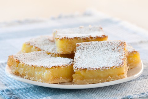Healthy light lemon squares recipe shaves nearly 200 calories and more than 5 grams of saturated fat over classic lemon squares. 