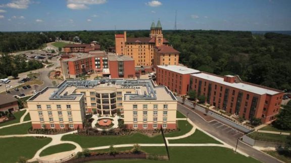 Twin Towers Senior Living Birds Eye View