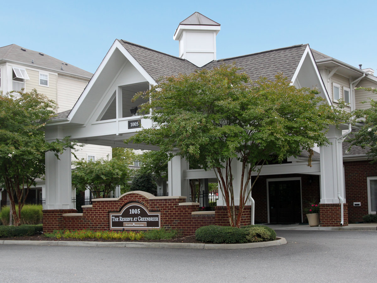 The Reserve at Greenbrier Exterior Blue Sky