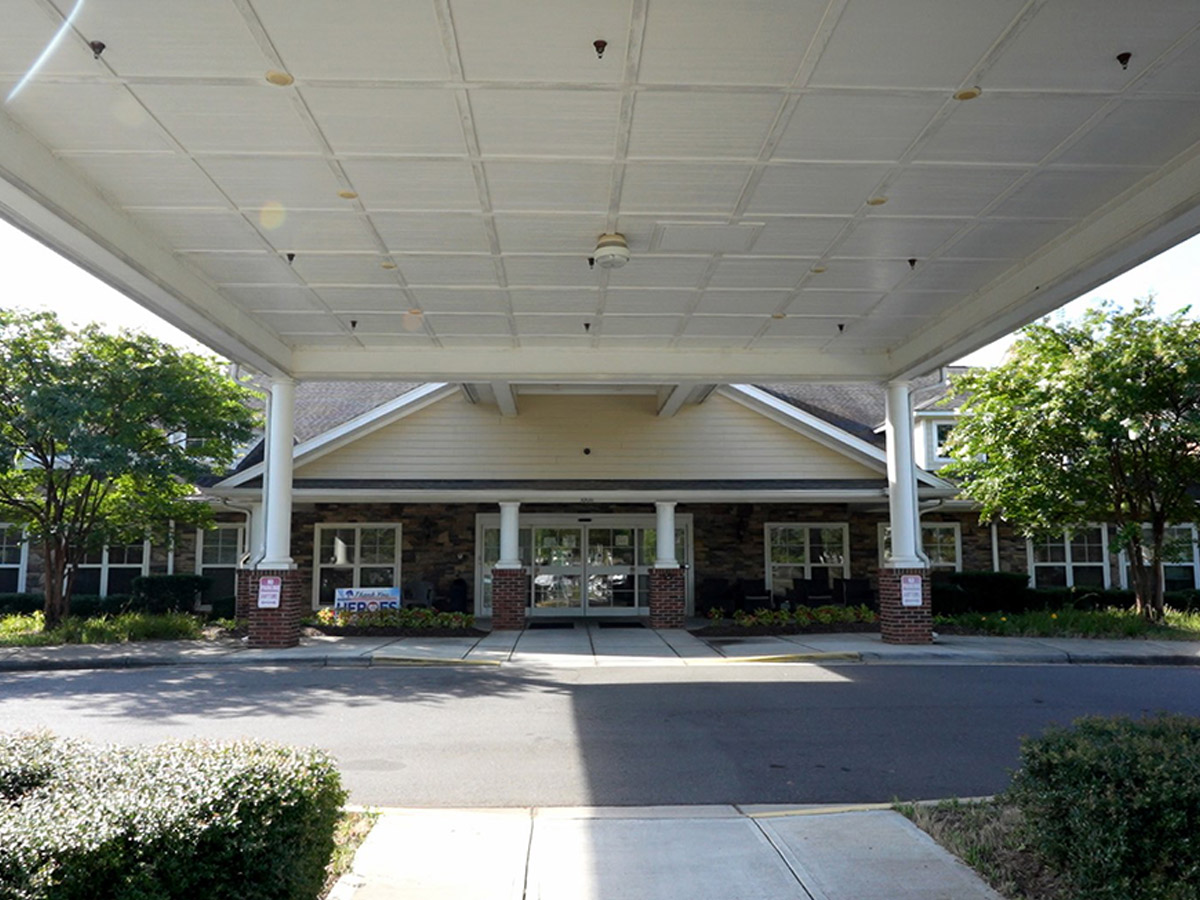 The Pavilion Health Center at Brightmore Entrance