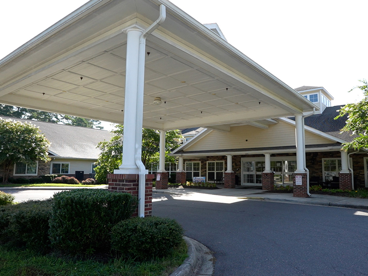 The Pavilion Health Center at Brightmore Entrance