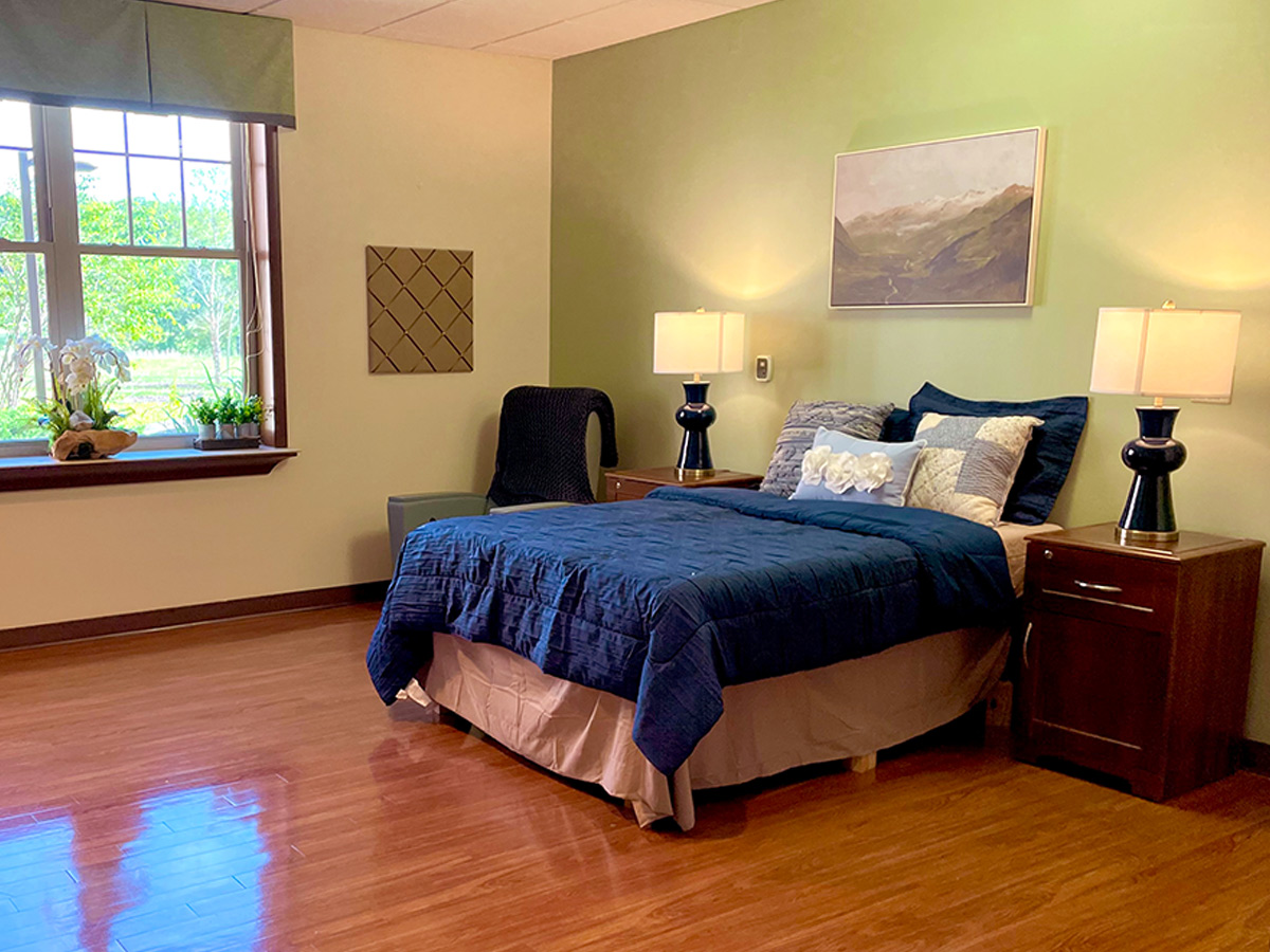 The Foley Center at Chestnut Ridge Bedroom