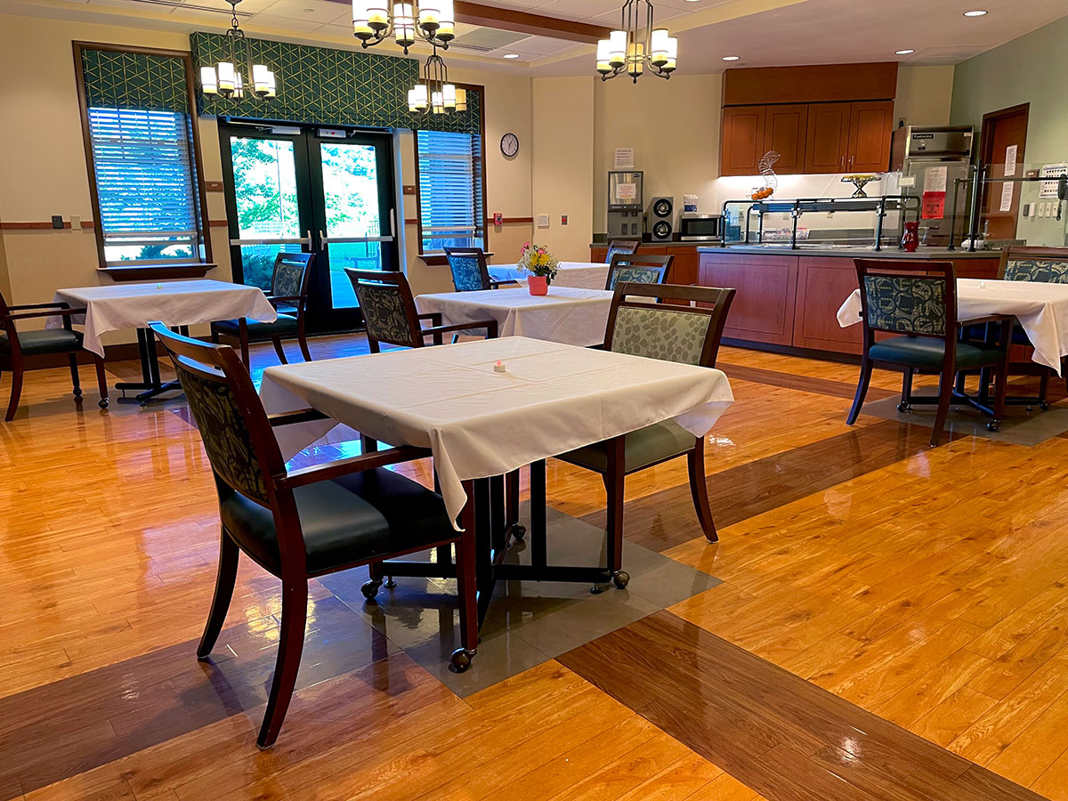 The Foley Center at Chestnut Ridge Dining Room