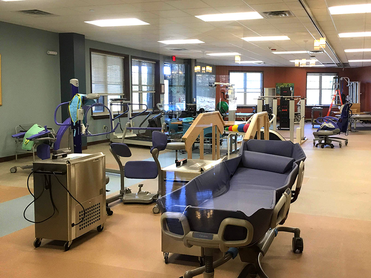 The Foley Center at Chestnut Ridge Rehab Room