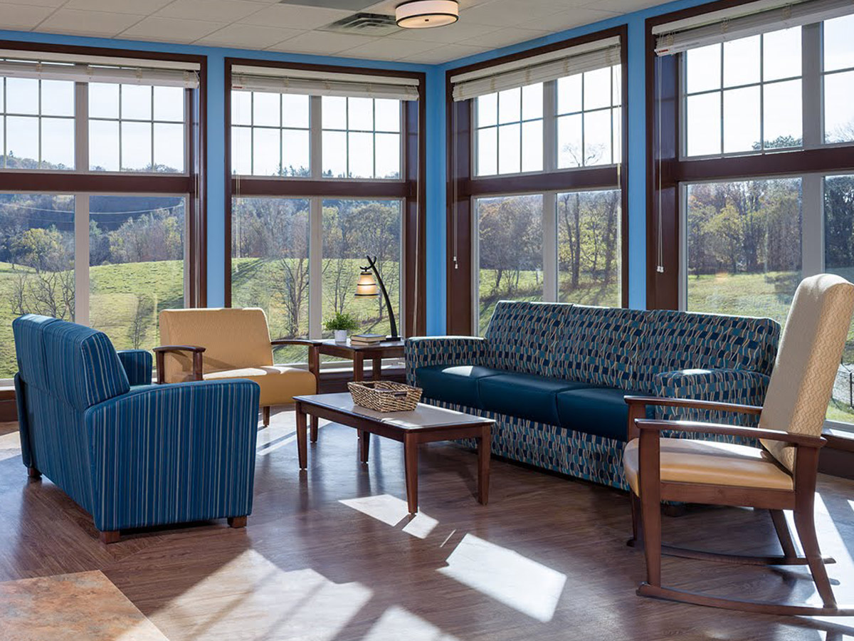 The Foley Center at Chestnut Ridge Sunroom