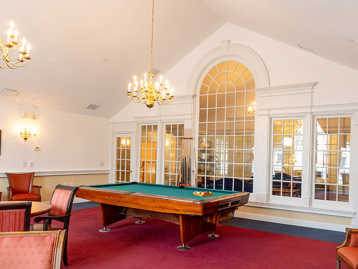 Commonwealth Senior Living at Haddam Game Room