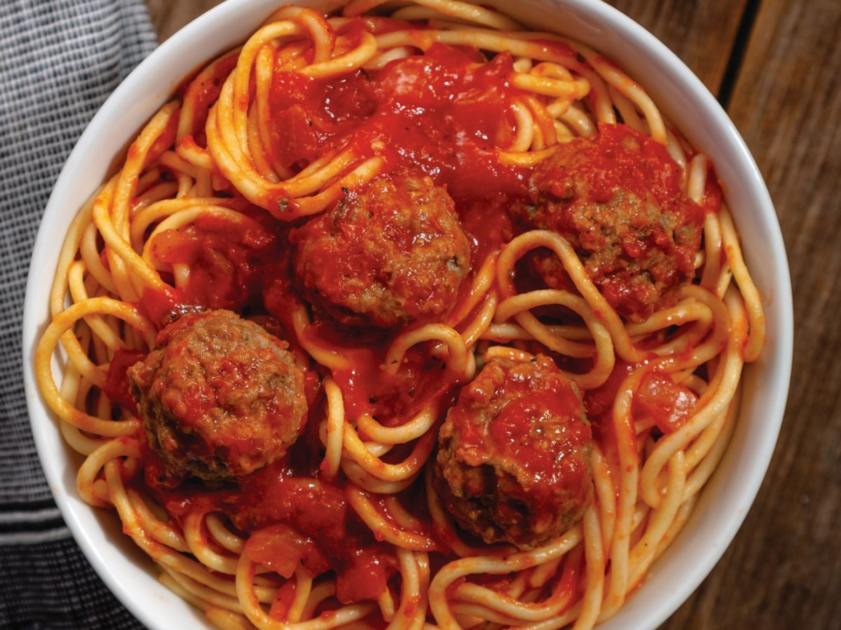 Heart to Home Meals Spaghetti and Meatballs