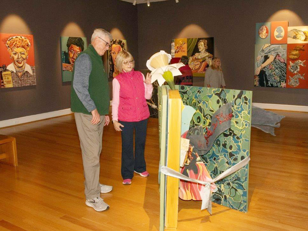 King's Grant Couple at Art Show