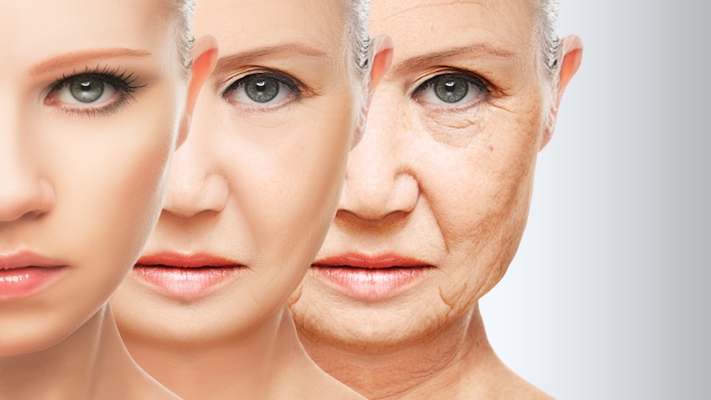 Three faces and the process of aging. What is the connection to this and methylene blue