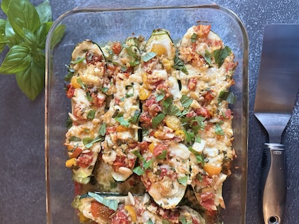Stuffed zucchini recipe