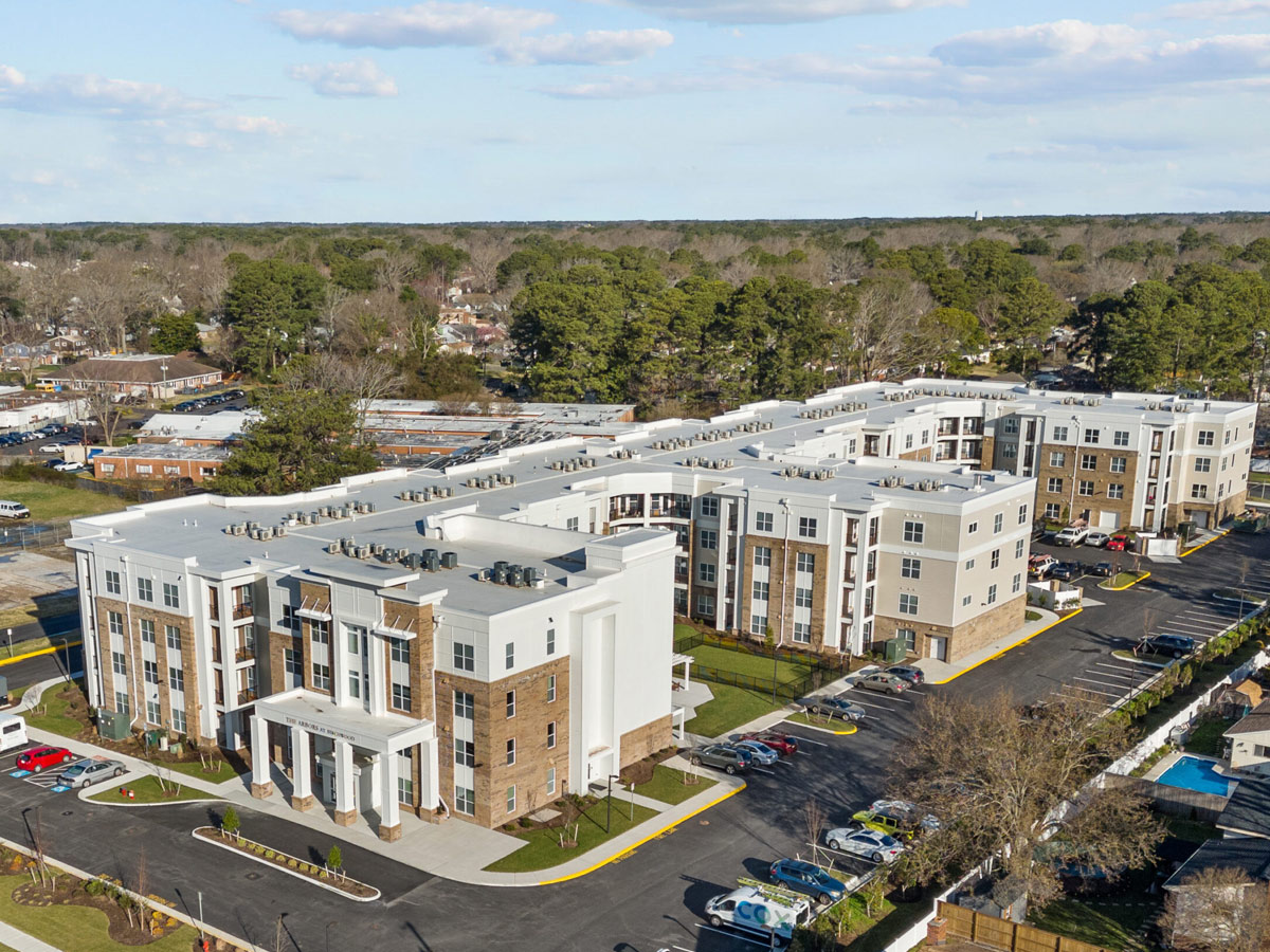 The Arbors at 29 North Exterior Aerial View