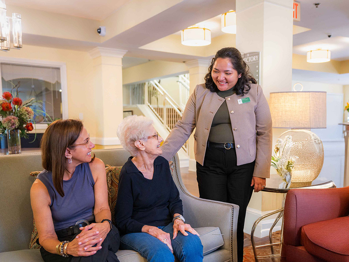 Chesterbrook Residences Friends Visiting