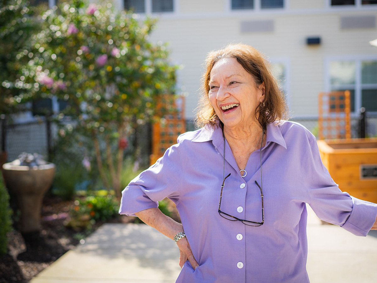 Chesterbrook Residences Senior Lady Smiling