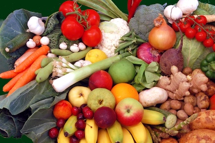 A lot of raw vegetables about to become cooked vegetables.