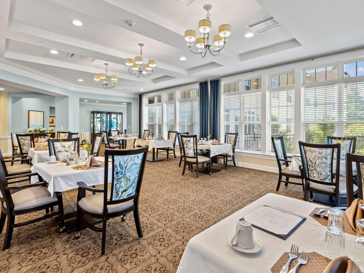 Sunrise at Silas Burke House Dining Room