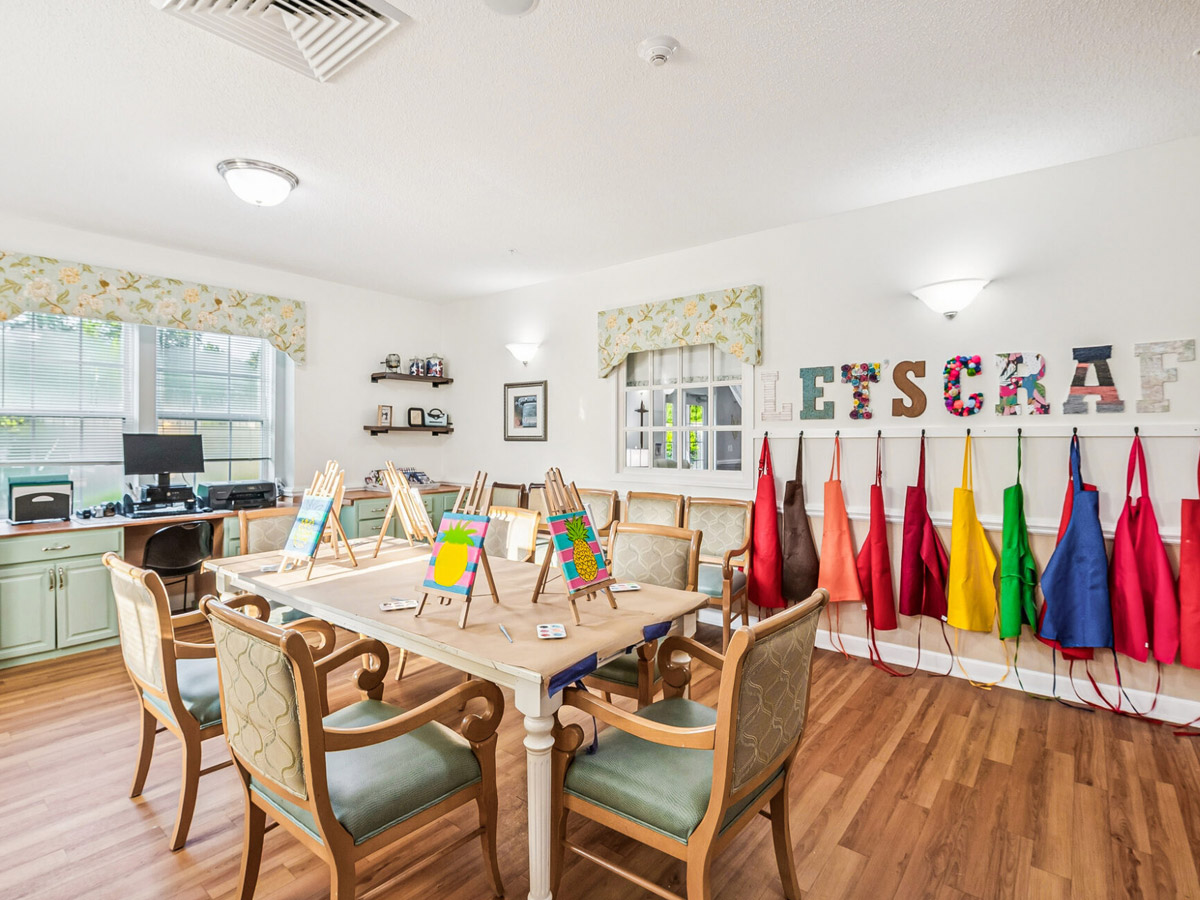 Cadence Garner Arts and Crafts Room