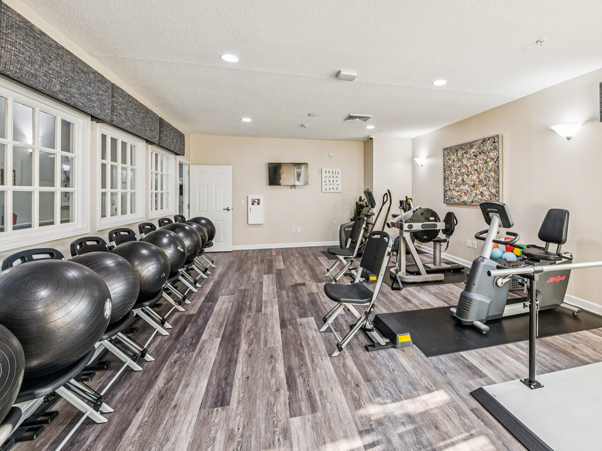 Cadence Garner Fitness Room