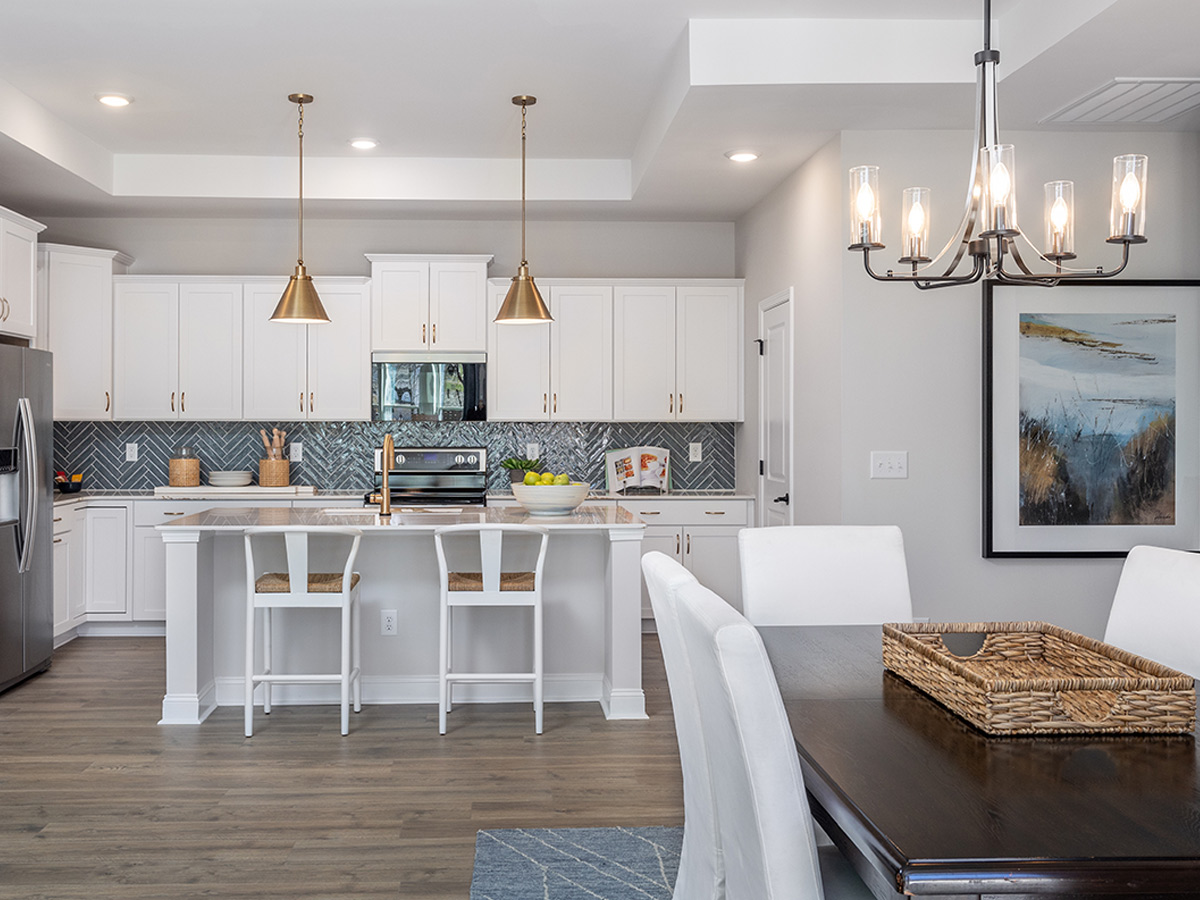 The Cottages at 78N Kitchen and Living Room