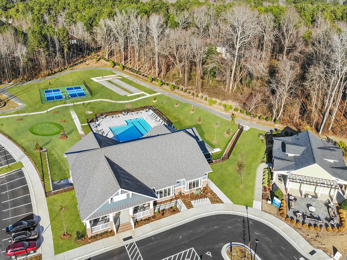 The Walk at East Village Aerial View