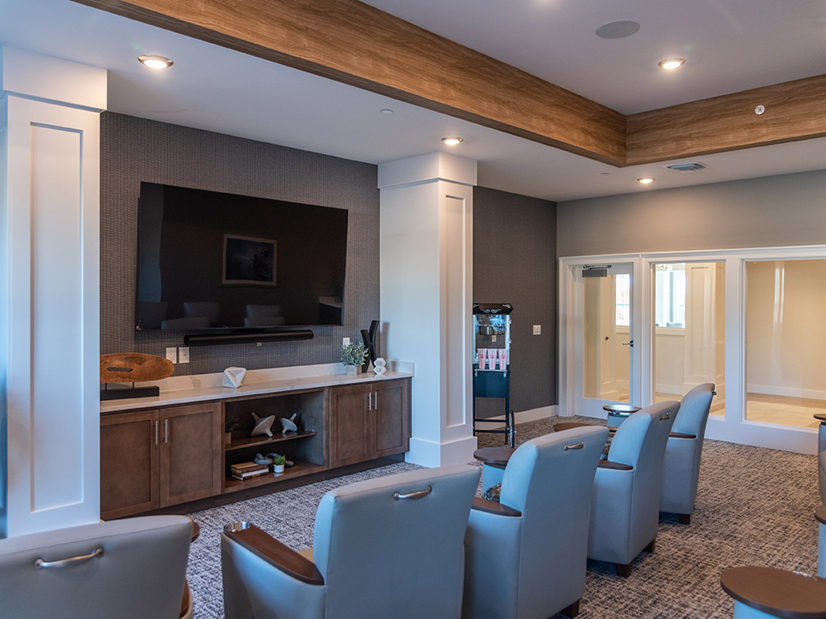 Acclaim at the Hill Movie Room