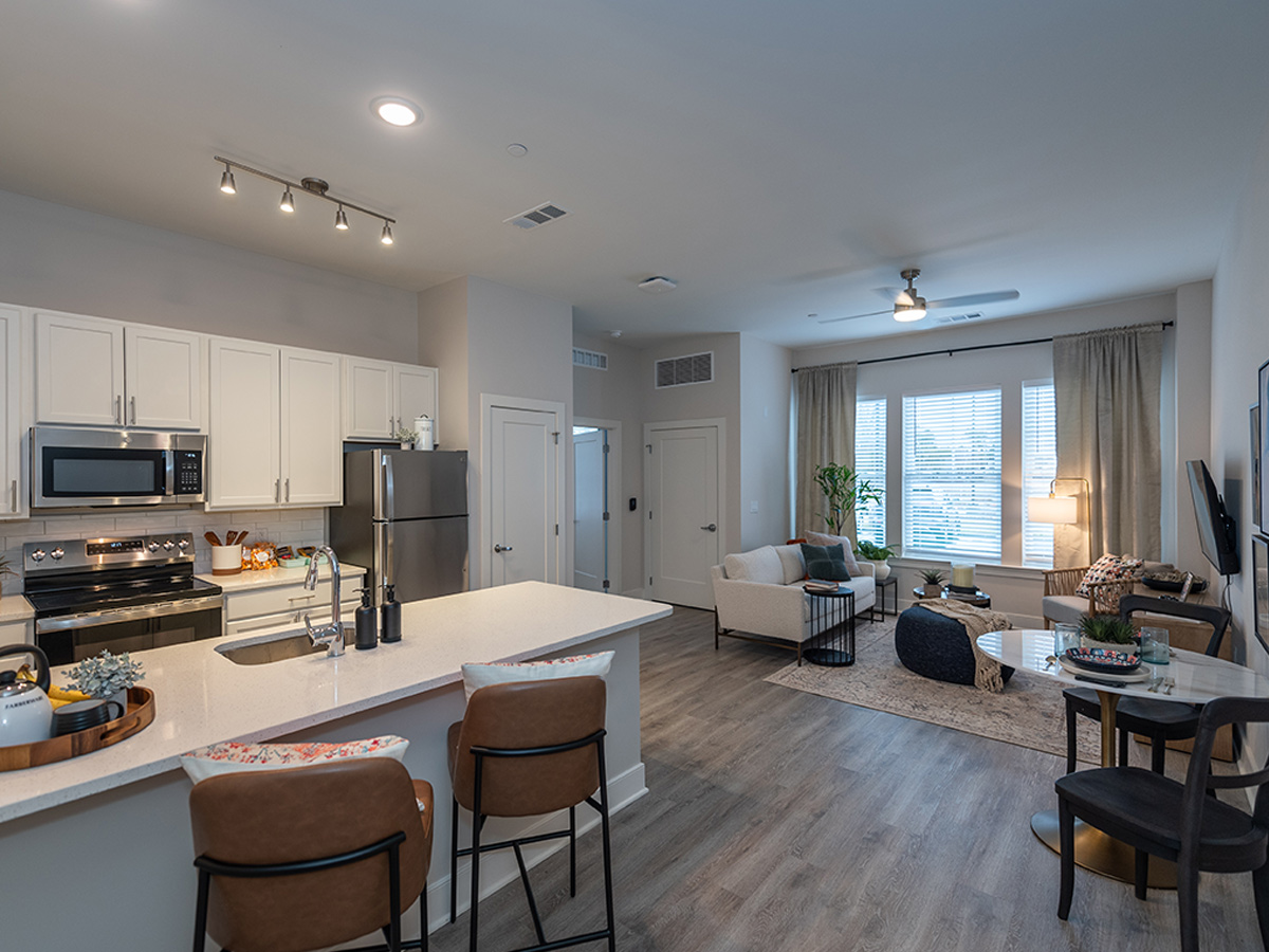 Acclaim at Greenbrier Kitchen and Living Room