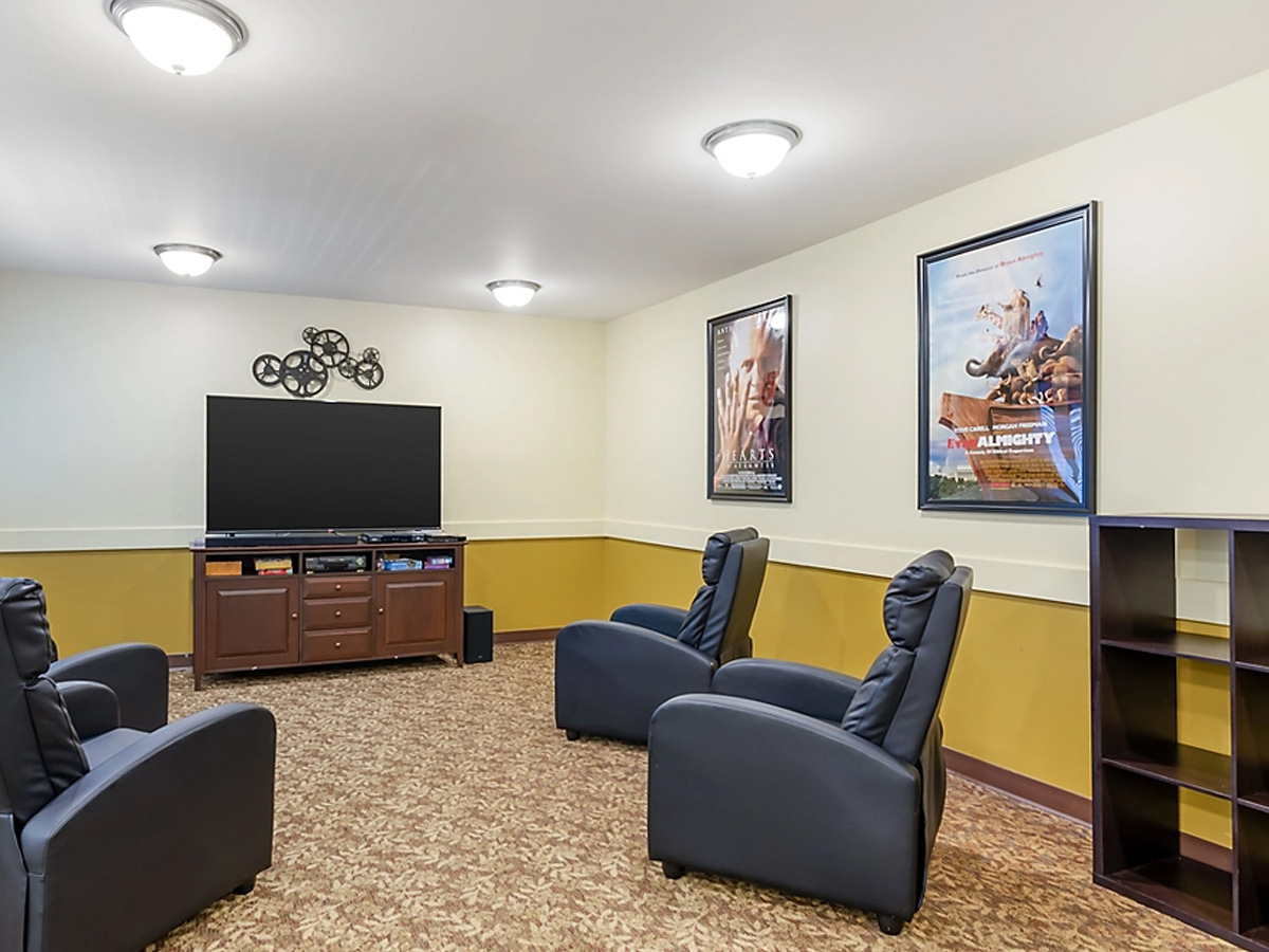 Brookdale Staunton Media Room