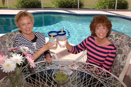 Senior snowbirds living it up by a pool while their house in the cold may deal with sneaky insurance issues for snowbirds.