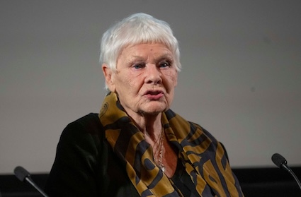 Dame Judi Dench introduces a screening of ‘Iris’ at BFI Southbank on December 08, 2024 in London, England. CREDIT: Photo by Stuart C. Wilson/Getty Images for BFI. Used with article on Judi Dench eye condition, age-related macular degeneration