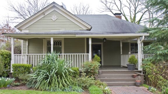 Small home of a senior couple too old to host