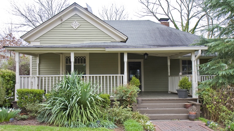 Small home of a senior couple too old to host