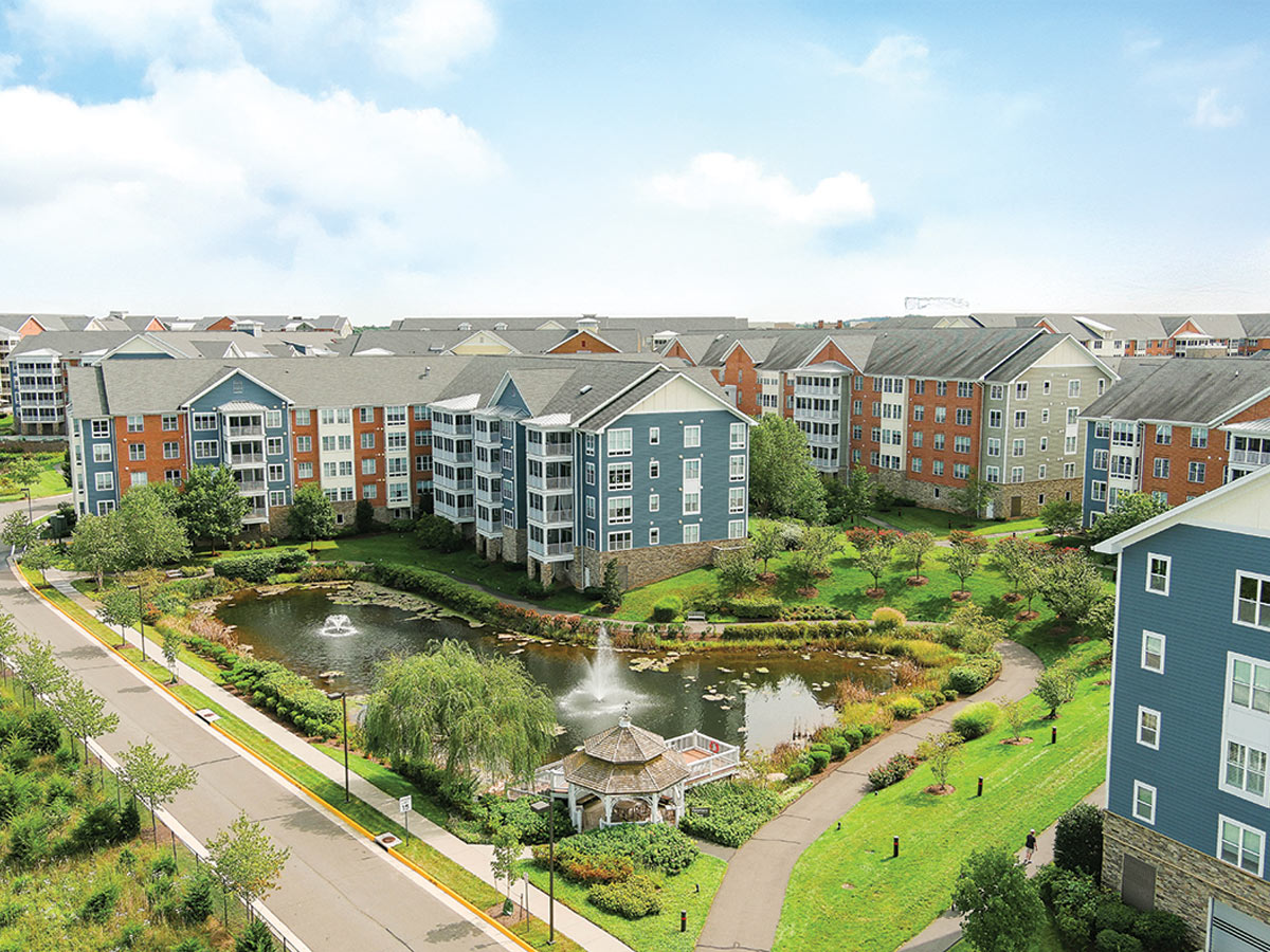 Ashby Ponds Aerial View