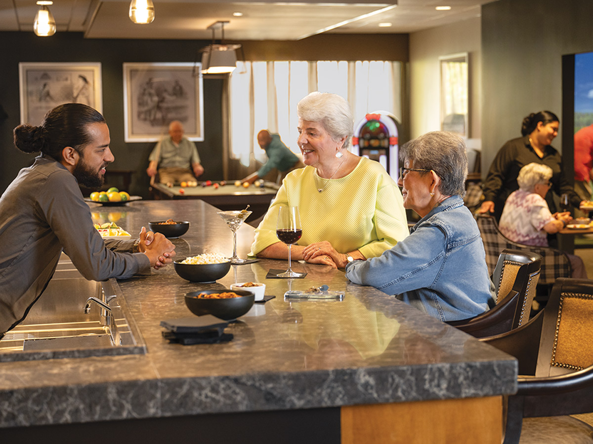 Greenspring Friends at Bar