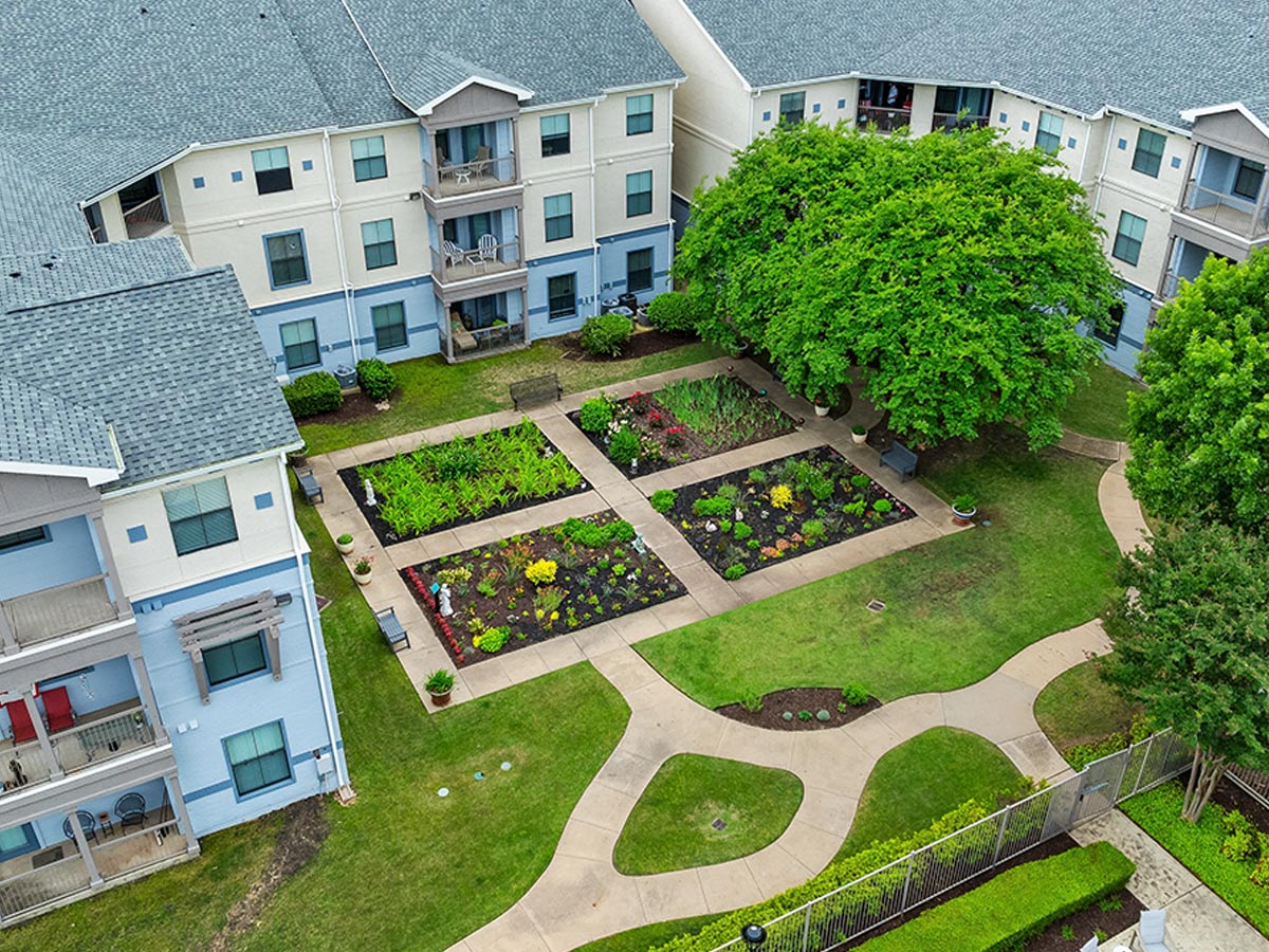 Parkview in Allen Aerial View Gardens