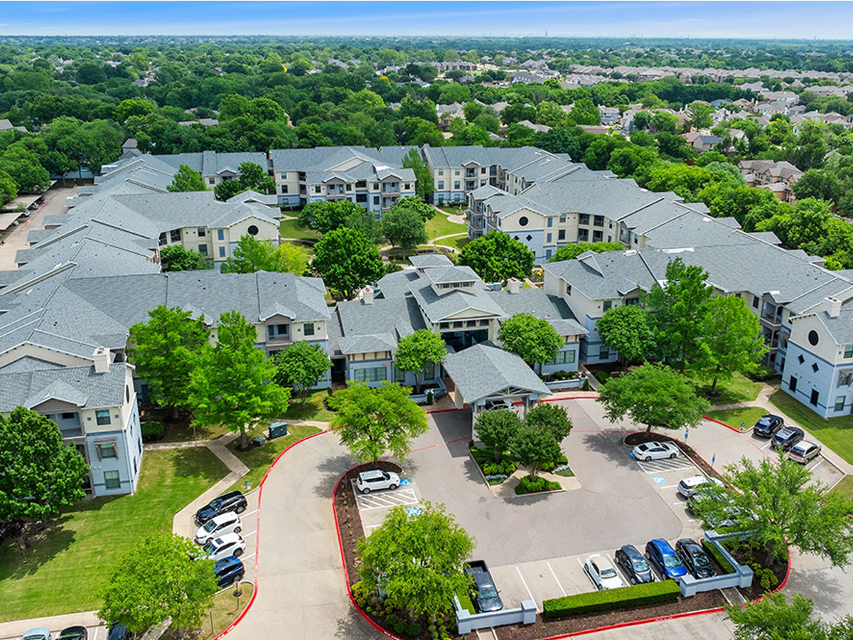 Parkview in Allen Aerial View