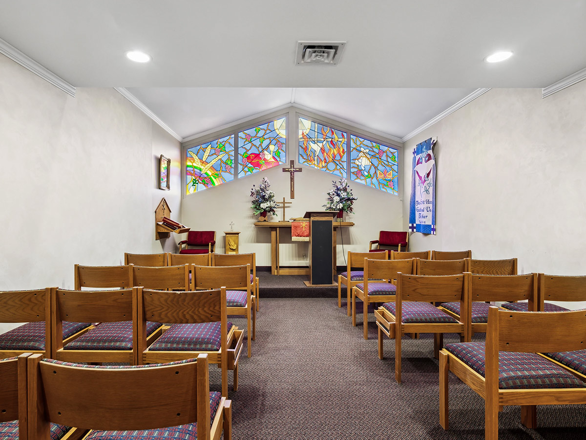 Winter Village Chapel