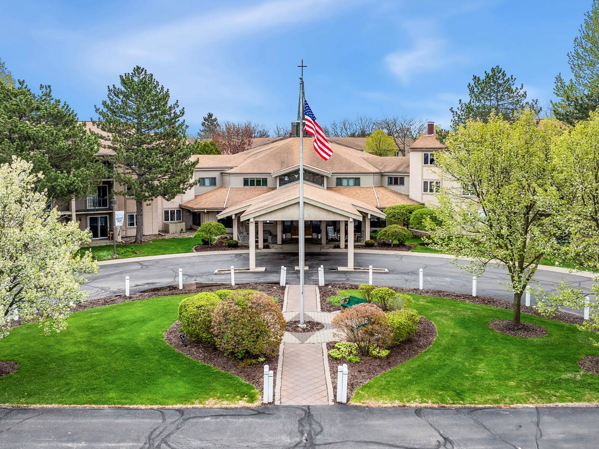 Winter Village Exterior