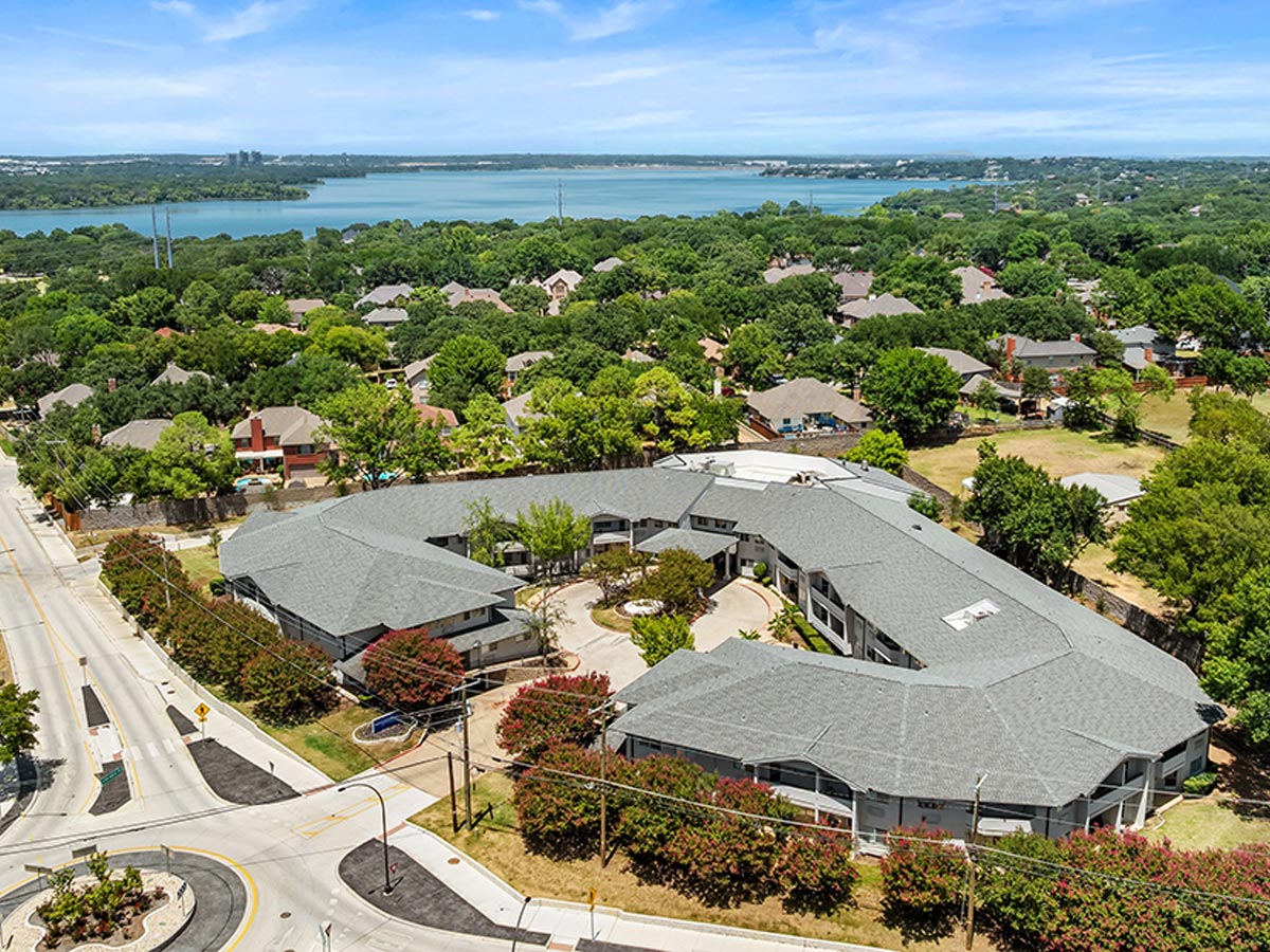 Arlington Plaza Aerial View