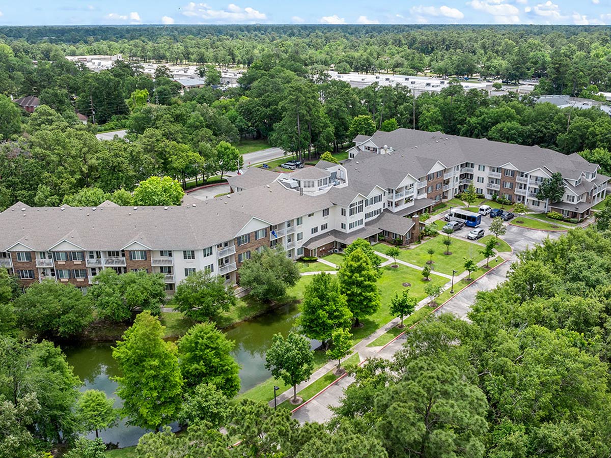 Cypress Woods Aerial View
