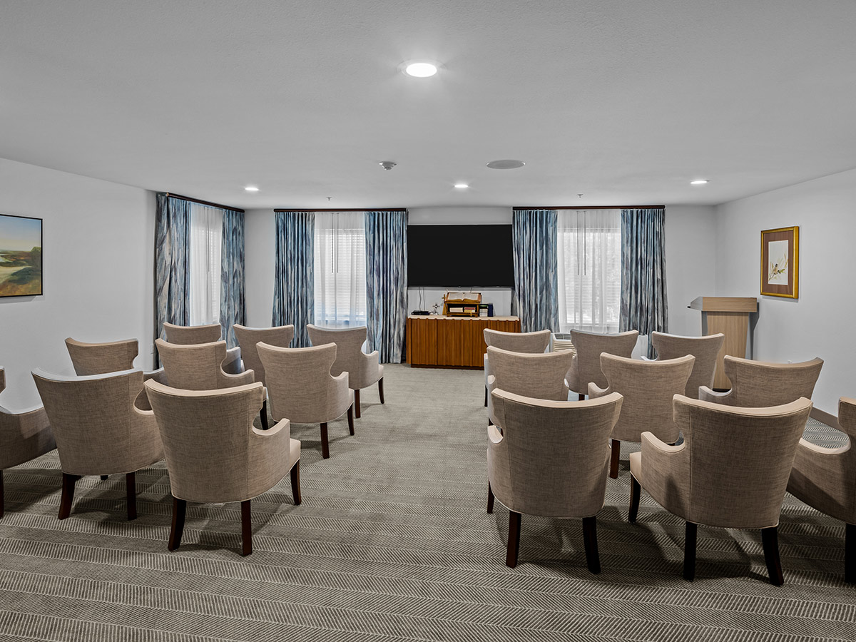 Dogwood Estates Movie room