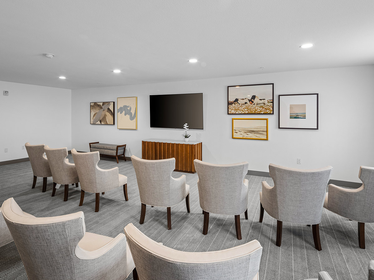 Highland Estates Movie Room