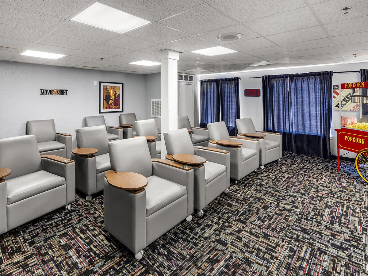 Madison Estates Movie Room