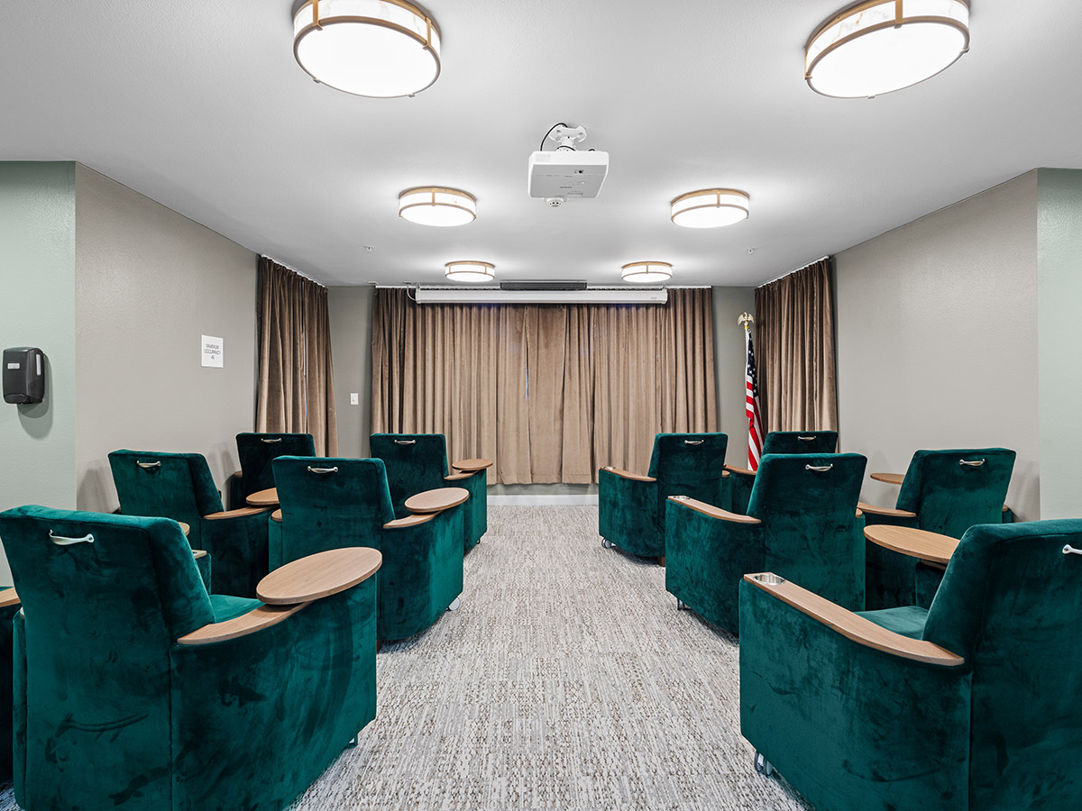 Paradise Springs Movie Room