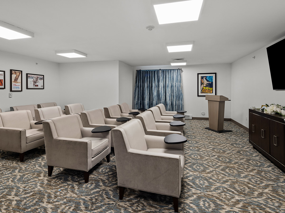Pinewood Hills Movie Room
