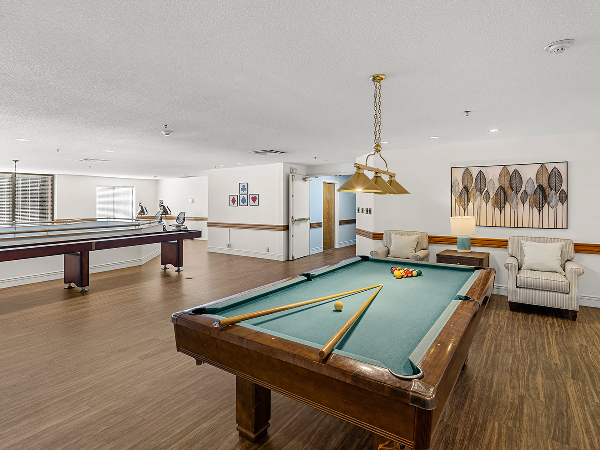 Independence Village of Olde Raleigh Game Room