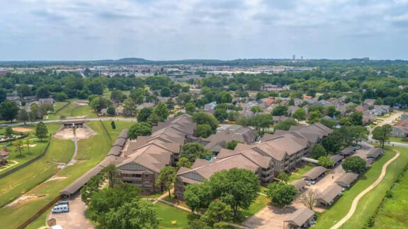 Country Club at Woodland Hills Aerial View