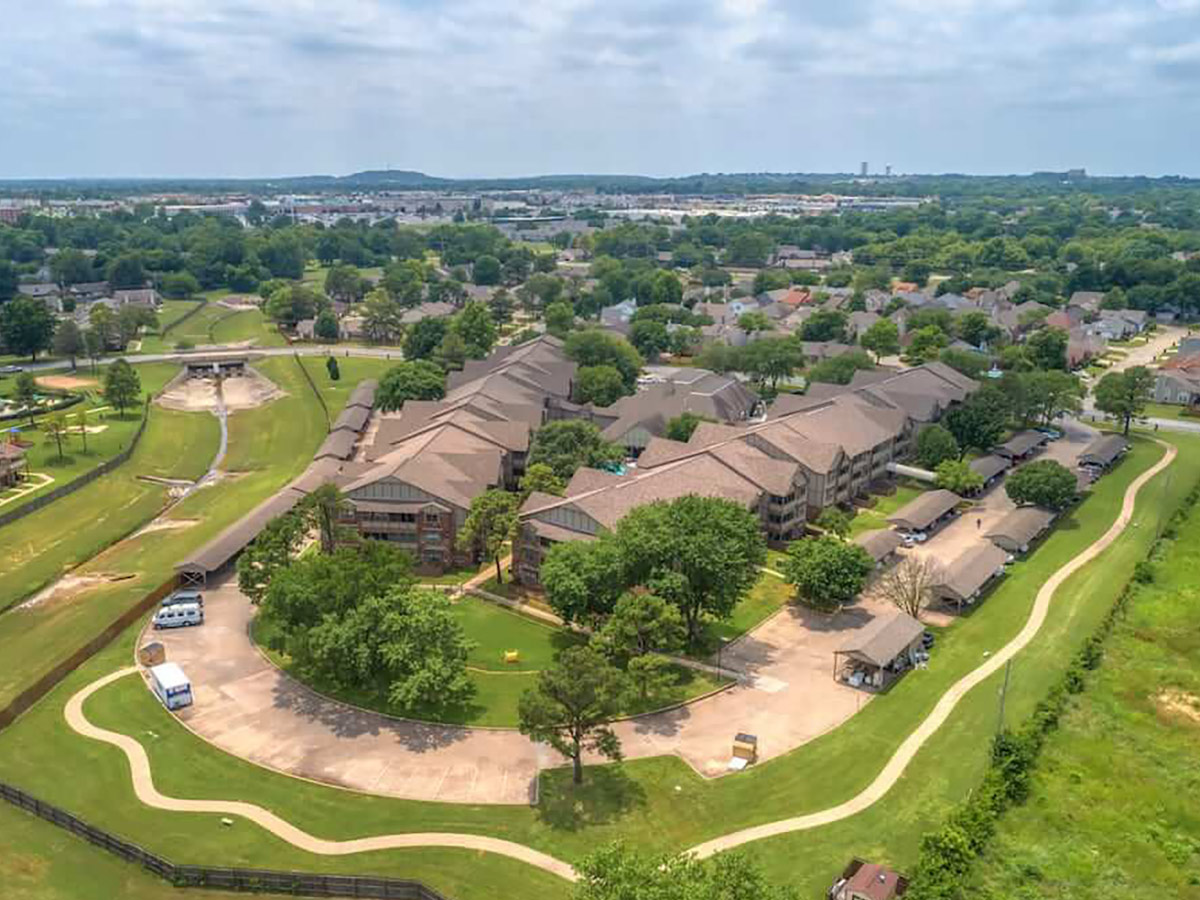 Country Club at Woodland Hills Aerial View