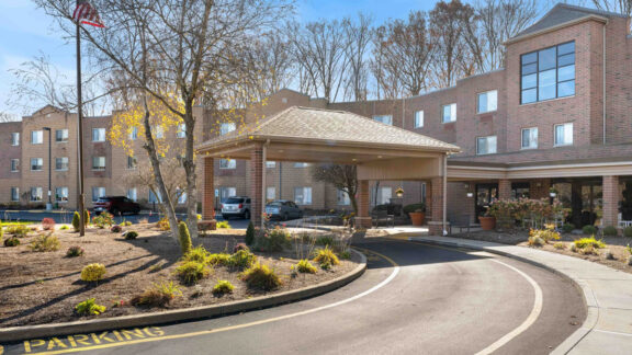 Whispering Oaks front entry