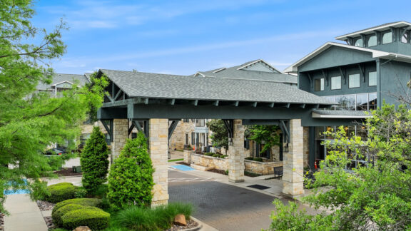 Chateau McKinney front entry